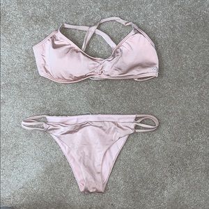 Billabong Rose Gold Bikini Set